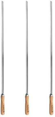 Barbecook Churrasco skewers l65cm 3st - afbeelding 1
