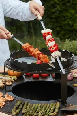 Barbecook Churrasco skewers l65cm 3st - afbeelding 2