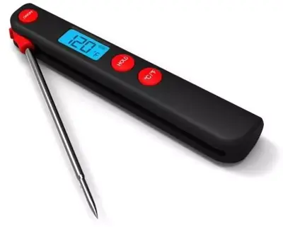 Barbecook digitale vleesthermometer met inklapbare probe