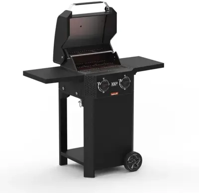Barbecook E-Luca elektrische barbecue met inklapbare zijtafels - afbeelding 1