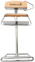 Barbecook Grid lifter staal/hout fsc 100% - afbeelding 1