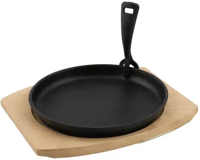 Barbecook Grillpan m/onderlegger gietijzer - afbeelding 1