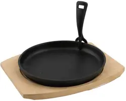 Barbecook Grillpan m/onderlegger gietijzer - afbeelding 1