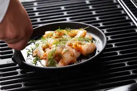 Barbecook Grillpan m/onderlegger gietijzer - afbeelding 2