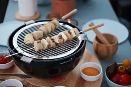 Barbecook Joya tafelbarbecue met 4 tangen rvs - afbeelding 2