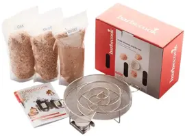 Barbecook koude rookgenerator +3x120g rookmot - afbeelding 1