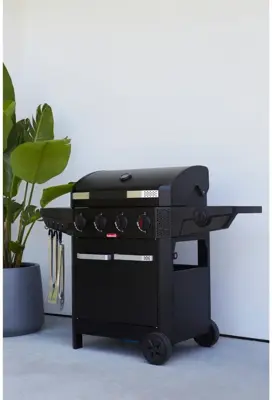 Barbecook Luca 412 gasbarbecue met kast en zijbrander - afbeelding 6