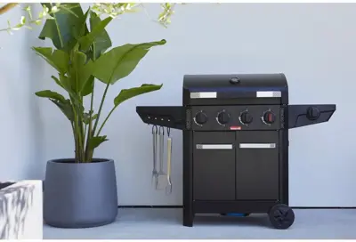 Barbecook Luca 412 gasbarbecue met kast en zijbrander - afbeelding 5