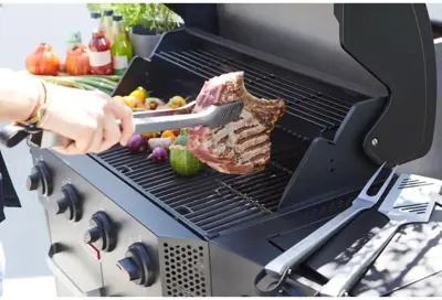 Barbecook Luca 412 gasbarbecue met kast en zijbrander - afbeelding 7