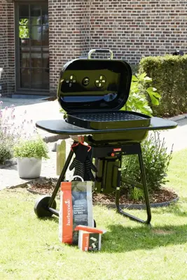 Barbecook Magnus premium houtskoolbarbecue zwart - afbeelding 2