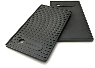 Barbecook Plancha gietijzer 42x24x1.5cm zwart