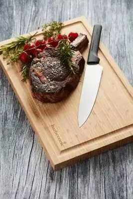 Barbecook snijplank uit bamboe met sapgeul 40x30x3cm fsc® - afbeelding 2