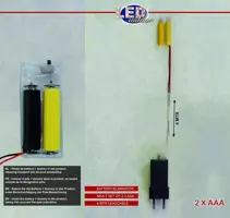 Batterij adapter met transformator 2XAAA 3V IP20 kopen?