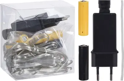 Batterij adapter met transformator 4xaa 4xaaa - afbeelding 2