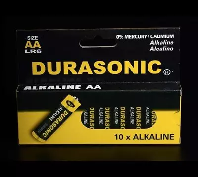 Batterijen doos 10 stuks AA alkaline - afbeelding 1