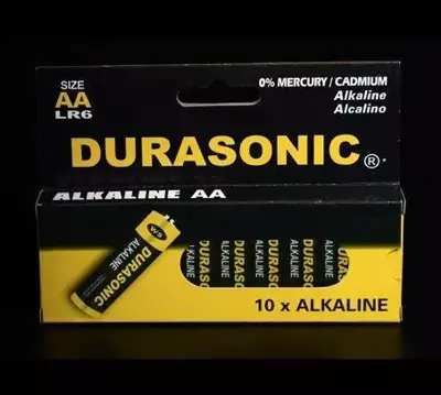 Batterijen doos 10 stuks AA alkaline - afbeelding 1