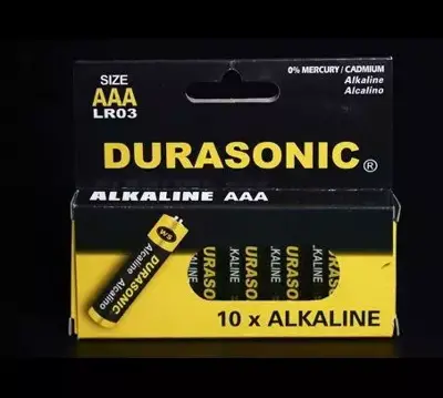 Batterijen doos 10 stuks AAA alkaline