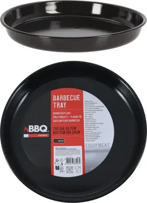 Bbq lekbak rond 25cm