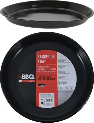 Bbq lekbak rond 35cm