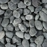 Beach pebbles zwart 40/60 mm 20kg - afbeelding 1