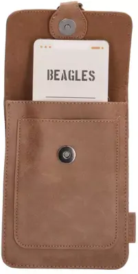Beagles carral telefoontasje bruin - afbeelding 2