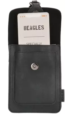 Beagles carral telefoontasje zwart - afbeelding 2