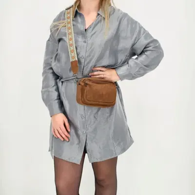 Beagles malaga schoudertas bruin - afbeelding 3