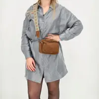 Beagles malaga schoudertas bruin - afbeelding 3