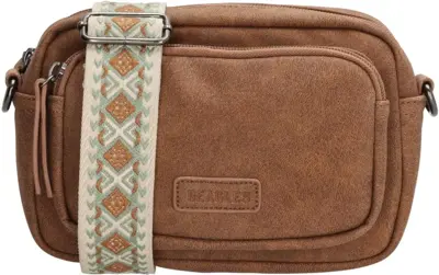 Beagles malaga schoudertas bruin - afbeelding 1