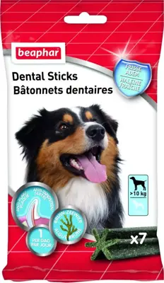 Beaphar Dental Sticks grote hond