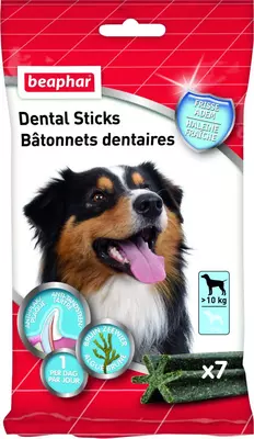 Beaphar Dental sticks middel/grote hond 7st