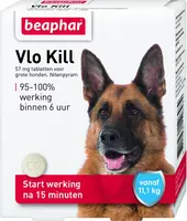 Beaphar Vlo Kill – Voor Honden en Katten tot 11 kg (6 Tabletten) - afbeelding 2