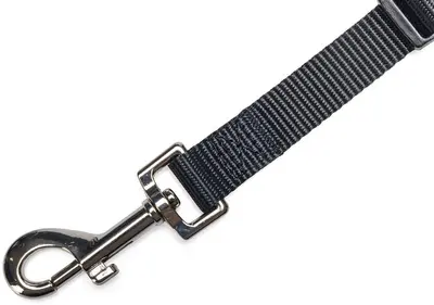 Beeztees autogordel voor een  hondentuig nylon 85x2x0.3cm zwart - afbeelding 1