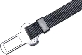 Beeztees autogordel voor een  hondentuig nylon 85x2x0.3cm zwart - afbeelding 2