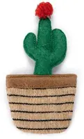 Beeztees cactus met catnip stof 12x6x2cm bruin groen kopen?