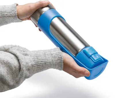 Beeztees drinkfles hond Loe plastic 532ml d7.5h26cm - 3 kleuren - afbeelding 4