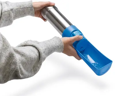 Beeztees drinkfles hond Loe plastic 532ml d7.5h26cm - 3 kleuren - afbeelding 2