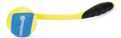 Beeztees fetch tennisbal hondenspeelgoed 31x7x7cm geel