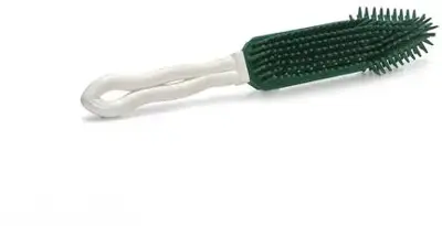 Beeztees haarverwijderaar rubber 27x5x4 cm groen/wit
