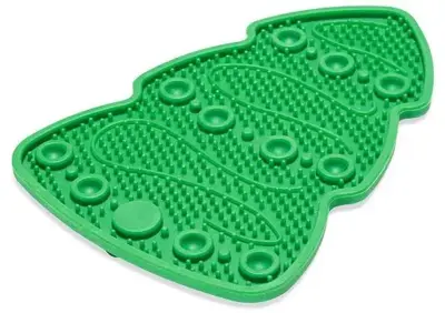 Beeztees honden likmat siliconen 23x16x1cm groen - afbeelding 1