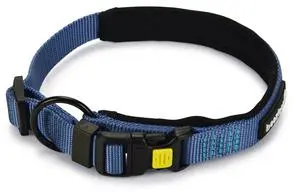 Beeztees hondenhalsband Parinca premium nylon 40-45x2cm blauw