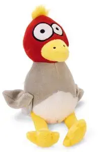 Beeztees hondenknuffel vogel Dodo pluche 27x10x10cm multi