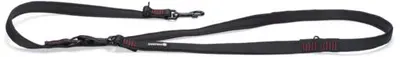 Beeztees hondenriem dressuurlijn Parinca premium nylon 200x2cm zwart
