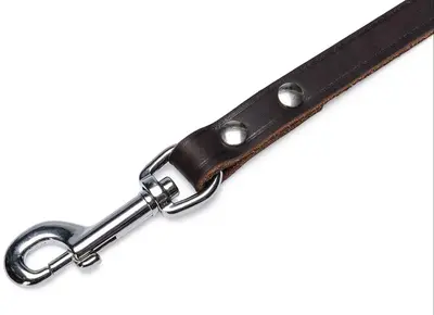 Beeztees hondenriem leer 200x1.6cm zwart - afbeelding 3