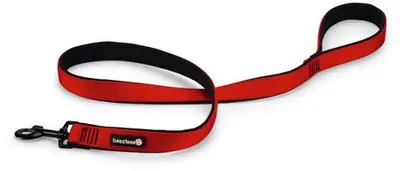 Beeztees hondenriem Parinca premium nylon 120x2.5cm rood