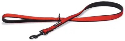 Beeztees hondenriem Parinca premium nylon 120x2cm rood