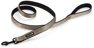 Beeztees hondenriem Parinca premium nylon 180x2.5cm lichtgrijs