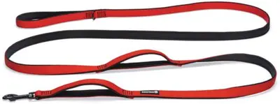 Beeztees hondenriem Parinca premium nylon 300x2cm rood