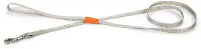 Beeztees hondenriem Uni nylon 120x1cm lichtgrijs