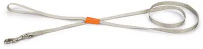 Beeztees hondenriem Uni nylon 120x1cm lichtgrijs